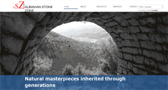 Desktop Screenshot of albanianstonezone.com